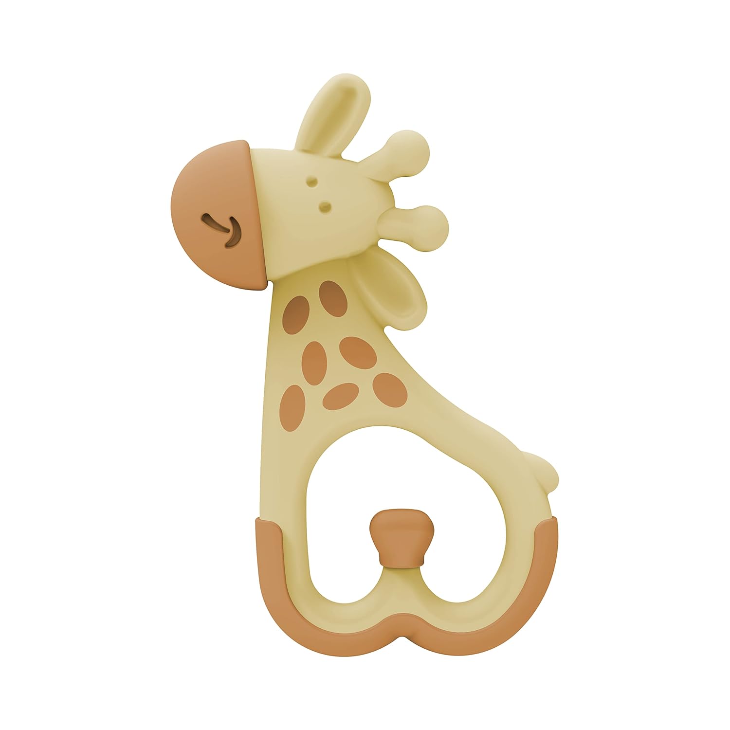 Dr. Brown\'s Ridgees Giraffe, Massaging Baby Teether, Designed by a Pediatric Dentist, BPA Free, 3m+