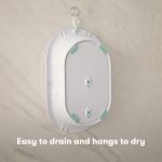 Frida Baby 4-in-1 Grow-with-Me Baby Bathtub, Baby Tub for Newborns to Toddler with Removable Bath Seat & Backrest for Bath Support in Tub - Image 5