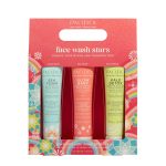 Pacifica Face Wash Set - Preppy Skincare Gift Set Value Kit for Holidays | Brightens, Tones and Deep Cleans |Glow Baby, Kale Detox and Sea Foam | 3 Pack