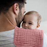 Looxii Muslin Burp Cloths 100% Cotton Muslin Cloths Large 20\'\'x10\'\' Extra Soft and Absorbent 6 Pack Baby Burping Cloth for Boys and Girls Gradient Pink - Image 4