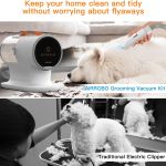 AIRROBO Dog Grooming Vacuum, Dog Grooming Kit,12000Pa Strong Pet Vacuum, 2L Large Capacity Vacuum for Shedding Grooming Hair, Quiet,PG100 - Image 5