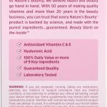 Nature\'s Bounty Advanced Hair, Skin & Nails, Argan-Infused Vitamin Supplement with Biotin and Hyaluronic Acid, 150 Rapid Release Softgels, 50 Total Servings - Image 6