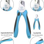 gonicc Dog & Cat Pets Nail Clippers and Trimmers - with Safety Guard to Avoid Overcutting, Free Nail File, Razor Sharp Blade - Professional Grooming Tool for Pets - Image 5