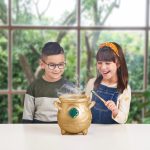 Magic Mixies - Magical Real Misting Gold Cauldron with 8 Inch Non-Electronic Plush Toy. Follow The Spell Book Add The Magic Ingredients. Who Will You Magically Create? - Image 5