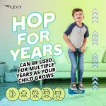 Flybar My First Foam Pogo Jumper for Kids Fun and Safe Pogo Stick for Toddlers, Durable Foam and Bungee Jumper for Ages 3 and up, Supports up to 250lbs - Image 6